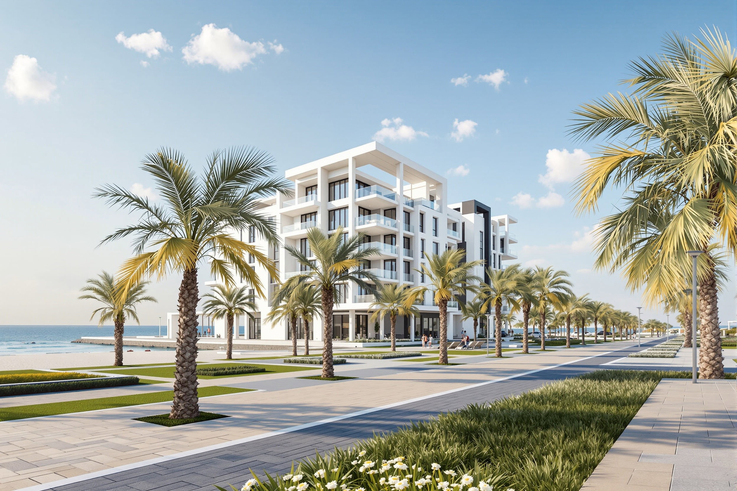 Contemporary Apartment Near the Louvre on Mamsha Al Saadiyat