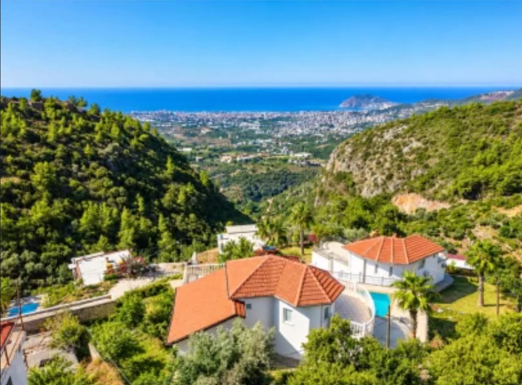 Luxury villa with sea view