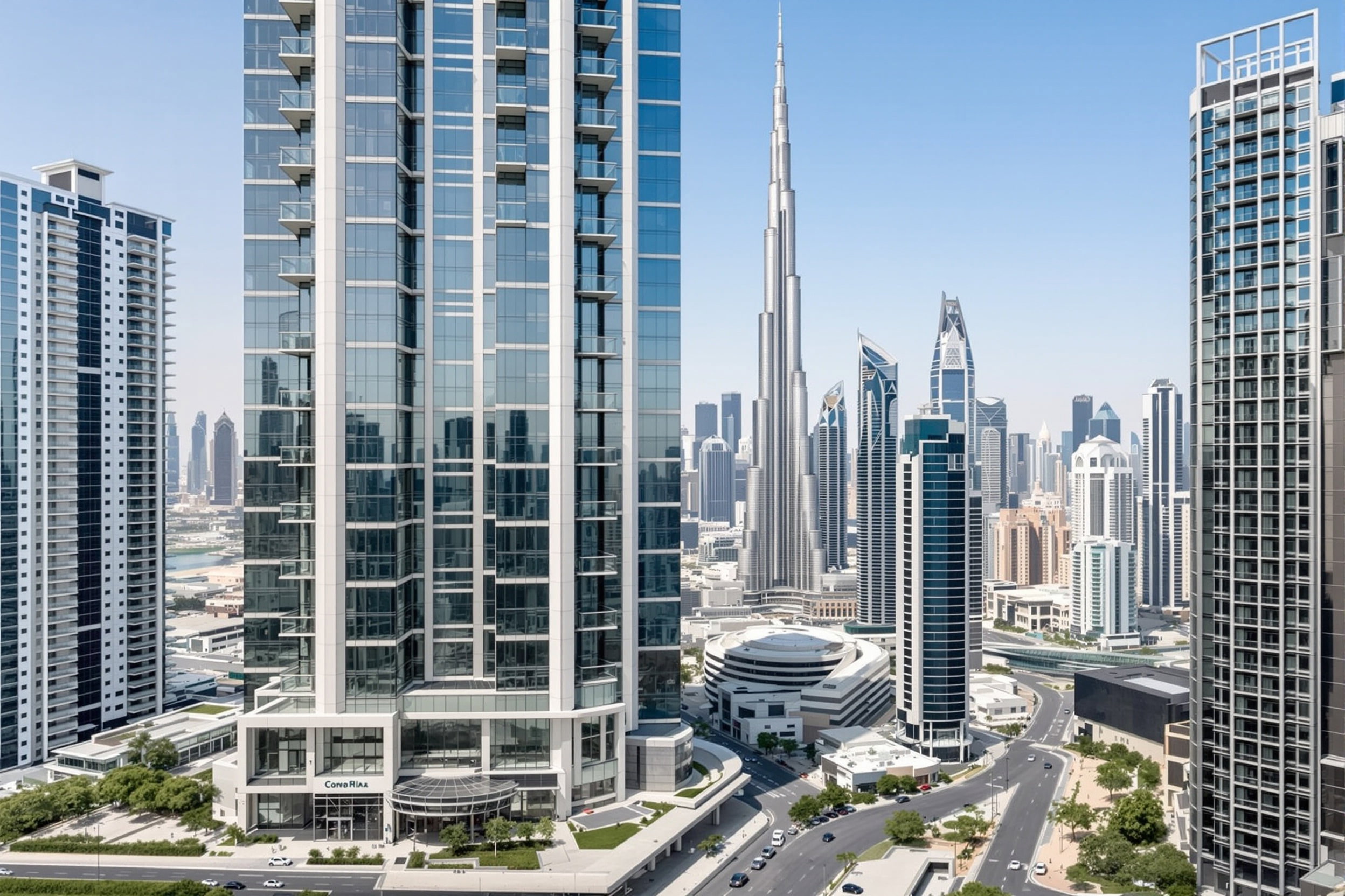 Sleek Two-Bedroom Apartment with Burj Khalifa Views in Downtown Dubai