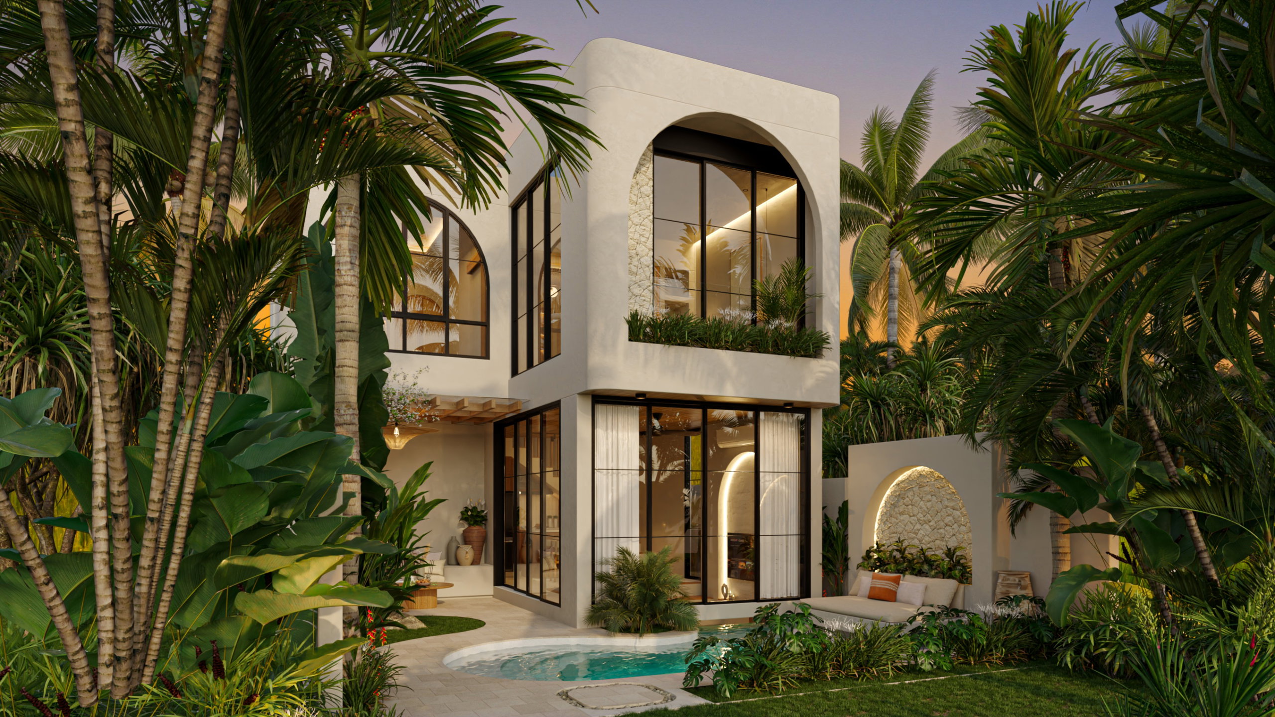 Stylish Two Bedroom Villa in Uluwatu Suitable for Lifstyle and Investment 1
